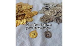 Moneditas  para caderin de Arabe  de 15mm