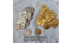 Moneditas  para caderin de Arabe  de 20mm