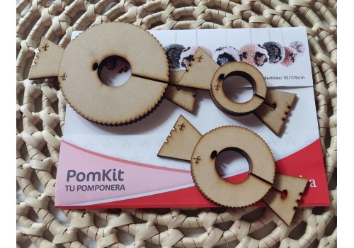 Pompon Kit de fibrofacil